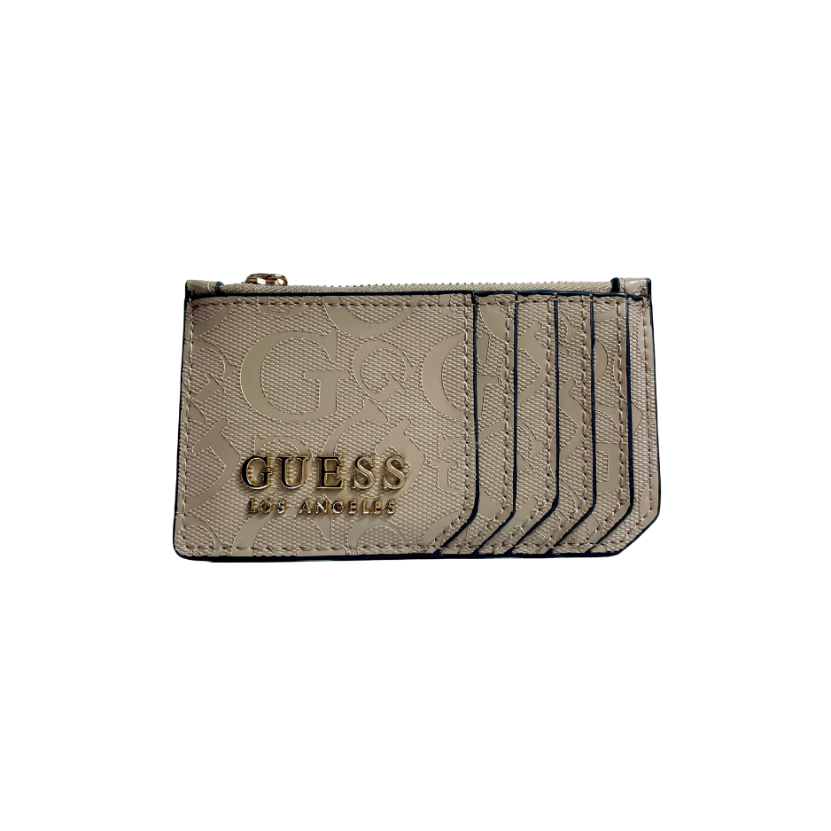 Tarjetero guess Beige